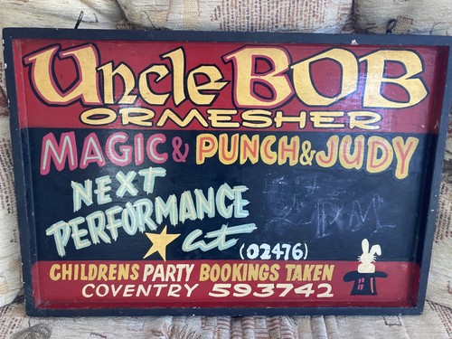 Vintage punch judy puppet - punch,