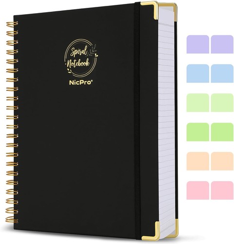 Nicpro spiral notebook x - spiral,