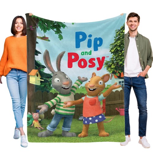 Pip and posy flannel - posy,
