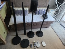 Bowers & Wilkins M1 Speakers Pair ,wall mounts and 4 stands