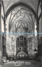 R486634 Acolman Bovedas Goticas Frescos del Abside y Retablo Barroco