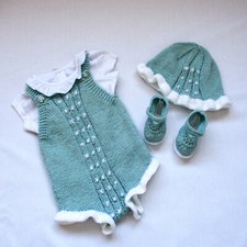 Baby Romper Set Knitting