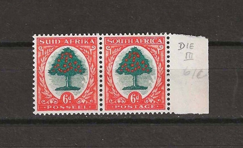 South africa 1933 - south, 61d
