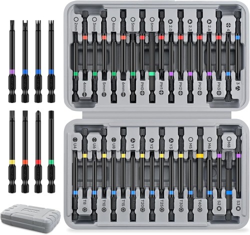 Screwdriver bit set long hex - set,