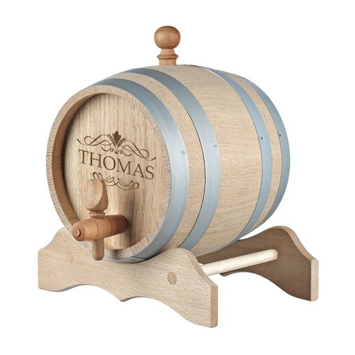 Wooden barrel whisky - barrel,