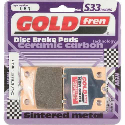S33 front brake - front, pads