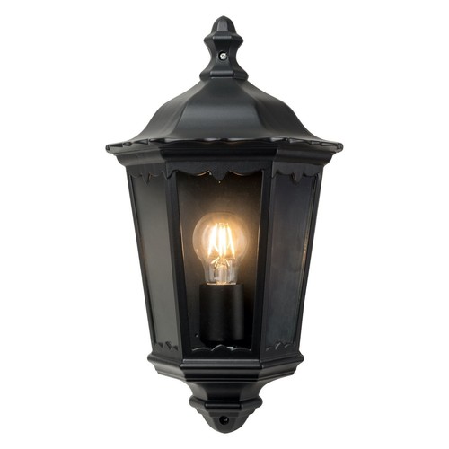 Modern outdoor wall light half - outdoor,