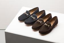 Ladies Snaffle Suede Leather