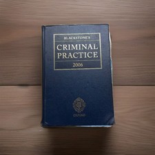 Blackstone's Criminal Practice