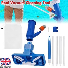 Swimming Pool Cleaner Vacuum Suction Hoover New Tub SPA Pond Cleaning Vacuum