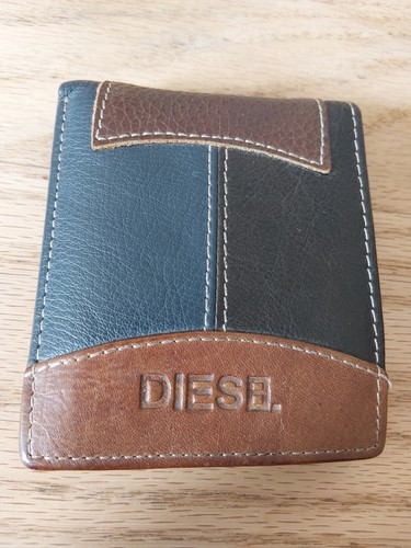 Diesel mens leather wallet - leather,