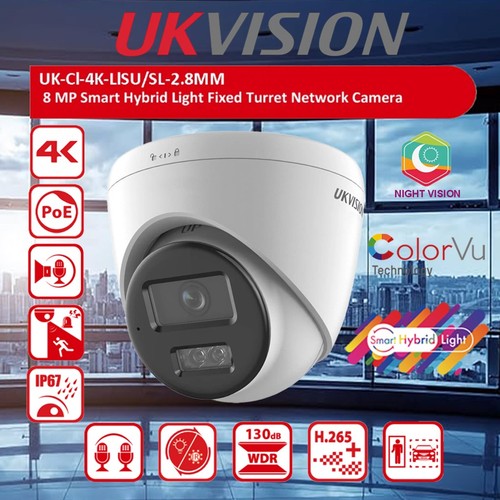 Ukvision 8mp way audio - 8mp, 2-way