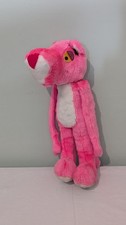 Vintage Pink Panther Plush Soft Toy 16” – Retro Cartoon Character Collectible