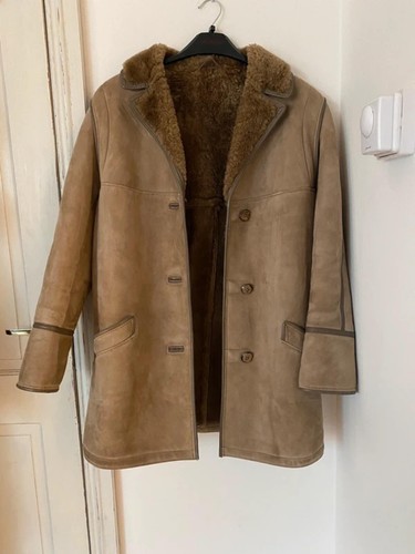 Real sheepskin coat amazing - real,