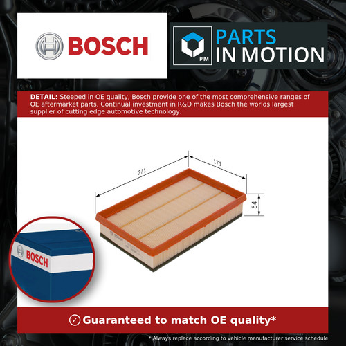 Air filter fits - fiat, bravo