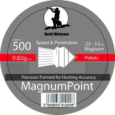 David Nickerson Magnum Point .22 Tin of 500 by