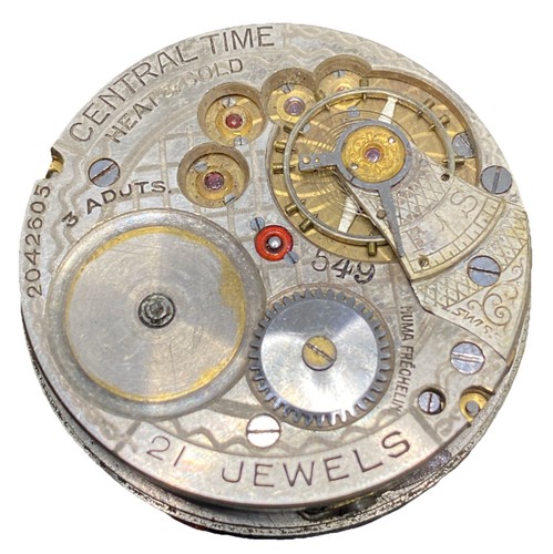 Antique pocket watch movement - watch,