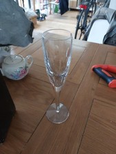 Box of 1 John Rocha Waterford Crystal Champagne Flute in Imprint Pattern 