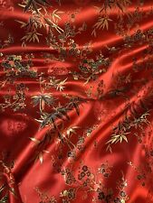 1 mtr red/gold medallion