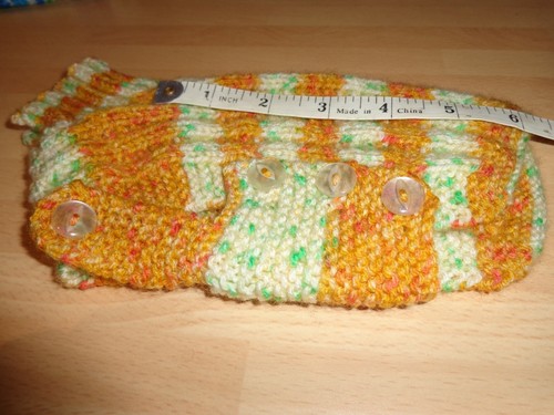 Hand knitted dog - ,