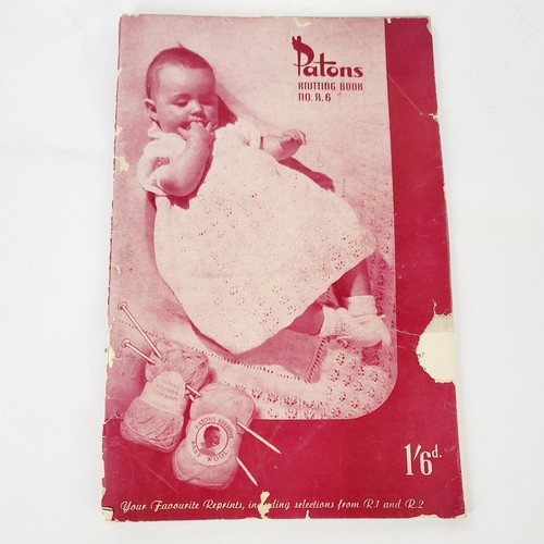 Patons knitting book r 6 - book,