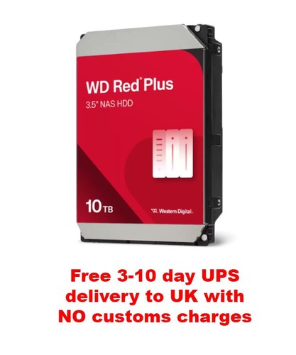 10tb western digital - wd, red