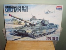 VINTAGE TOYSTAR 1/25 BRITISH ARMY CHIEFTAN MkII TANK R/C  MODEL KIT