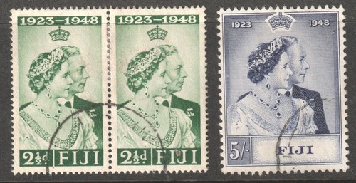 Fiji 1948 silver wedding - fiji,