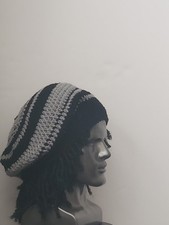Beret Tam Hat Rasta Hippie Dreads Beanie Reggae Cap Dreadlocks Slouchy One Size