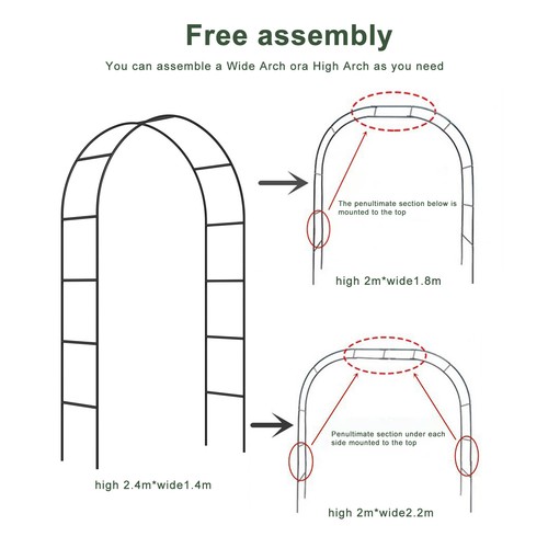 Garden arch trellis - arch,