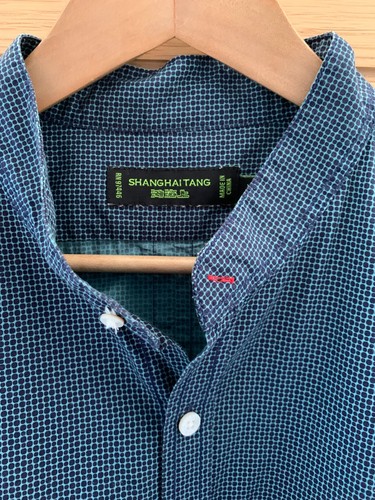 Shanghai tang blue check - ,