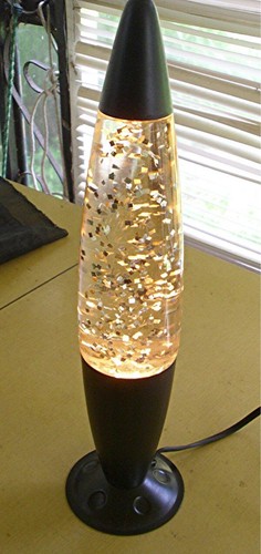 Vtg rocket shape - rocket, lava