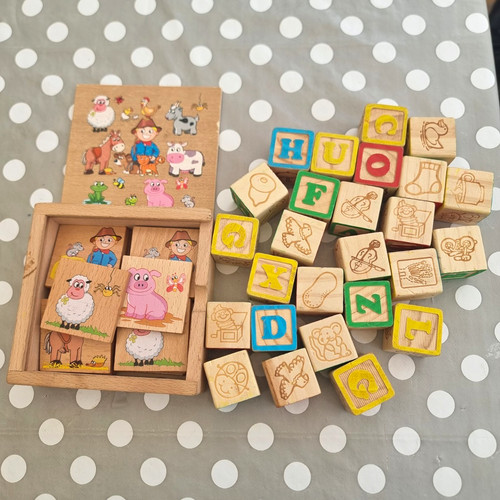 Wooden letter abc - letter,