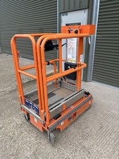 2019 Power Tower Nano SP Pop Up Mast Scissor Lift Inc. VAT + LOLER