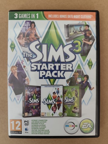 The sims starter pack dvd - pack,