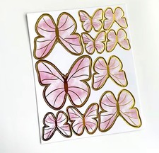 10 Pcs Butterfly Pick Cake