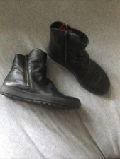 Think Ankle Boots, Black, Size 41.5