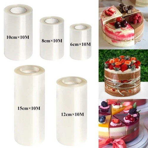 Cake collar transparent mousse - collar,