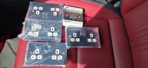 Lap socket outlets stainless - lap,