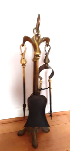 Impressive art nouveau brass - impressive,