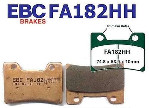 Brake pads front fits - front, yamaha