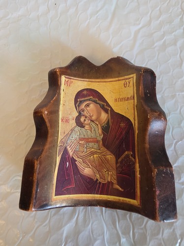 Vintage greek orthodox - vintage, icon