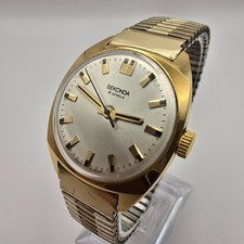 SEKONDA MENS WATCH GOLD PLATED