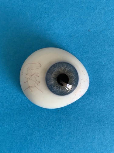 Vintage antique glass eye - antique,