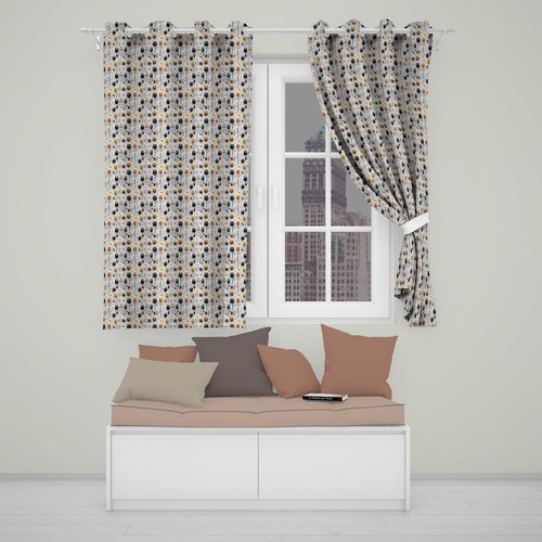 Blackout eyelet curtains - eyelet,