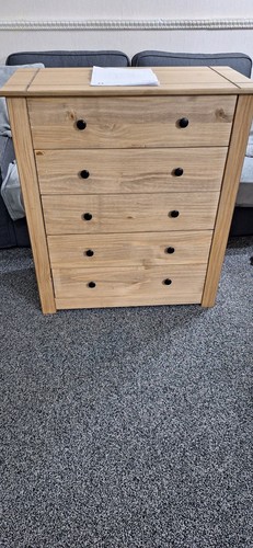 Panama pine drawer chest - panama,