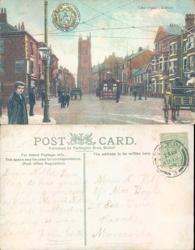 Churchgate bolton street scene - bolton,
