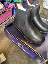 Kids Leather Riding Boots In Black Sizes 9 Or 11