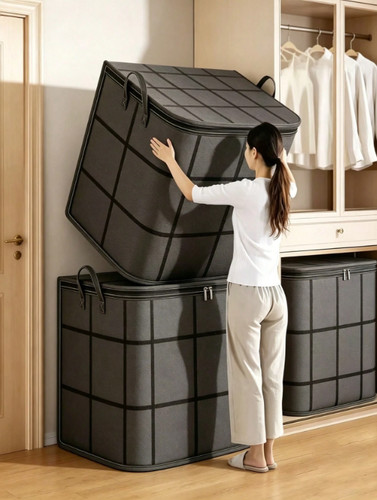 1pc large fabric storage box - fabric,