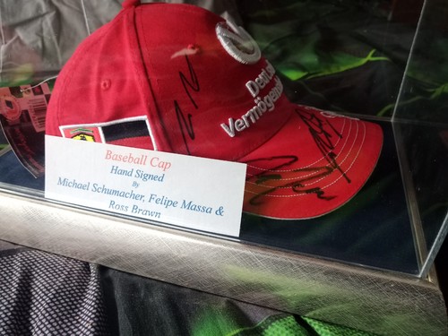 Hand signed baseball cap - hand,
